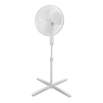 ZEVENTI - Stojanový ventilátor 40W/230V biela