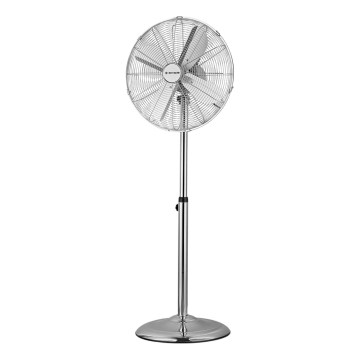 ZEVENTI - Stojanový ventilátor FLOW 50W/230V 125 cm lesklý chróm + diaľkové ovládanie