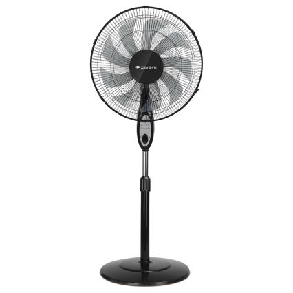 ZEVENTI - Stojanový ventilátor FLOW 55W/230V 130 cm čierna + diaľkové ovládanie