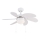 ZEVENTI - Stropný ventilátor FAMARA 1xE14/60W/230V biela