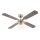 ZEVENTI - Stropný ventilátor NAVAGIO 1xE27/60W/230V hnedá