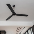 ZEVENTI - Stropný ventilátor TOFINO čierna