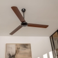 ZEVENTI - Stropný ventilátor TOFINO hnedá