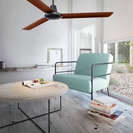 ZEVENTI - Stropný ventilátor TOFINO hnedá