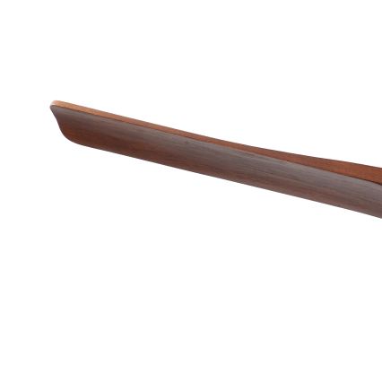 ZEVENTI - Stropný ventilátor VELLON Wi-Fi Tuya čierna/orech + diaľkové ovládanie