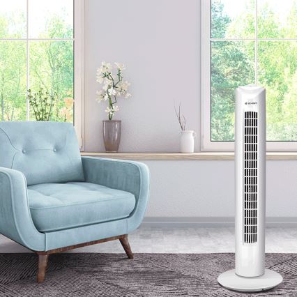 ZEVENTI - Vežový ventilátor FLOW 45W/230V