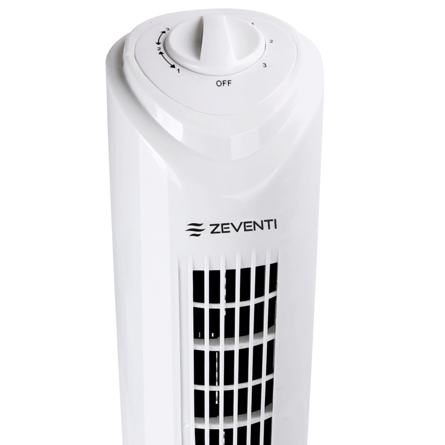 ZEVENTI - Vežový ventilátor FLOW 45W/230V