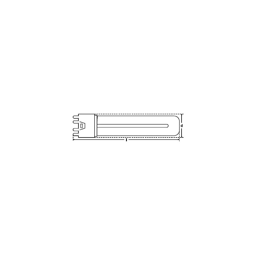 Zářivková trubice 4pin 2G11/36W/90V - Narva 224008000