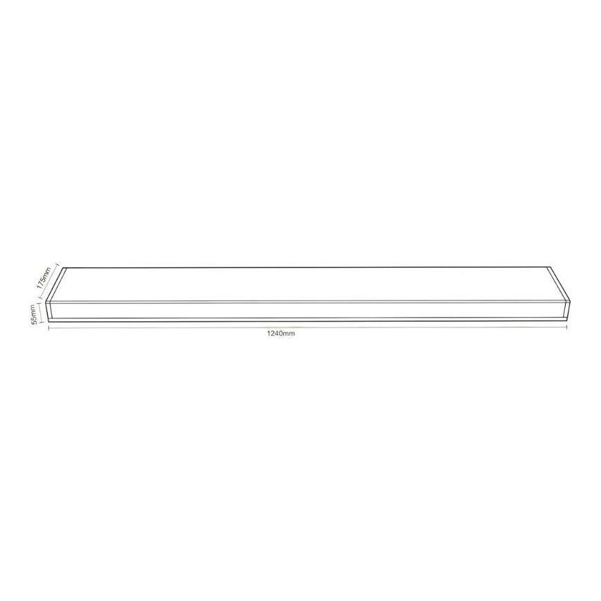 Žiarivkové svietidlo 2xG13/18W/230V 124 cm