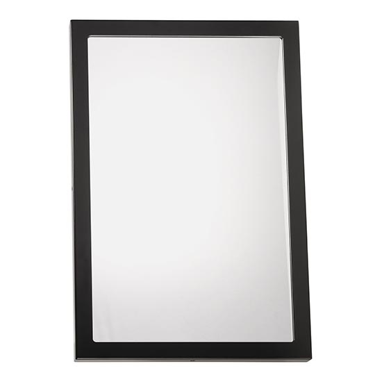 Zrkadlo 40x60 cm čierne