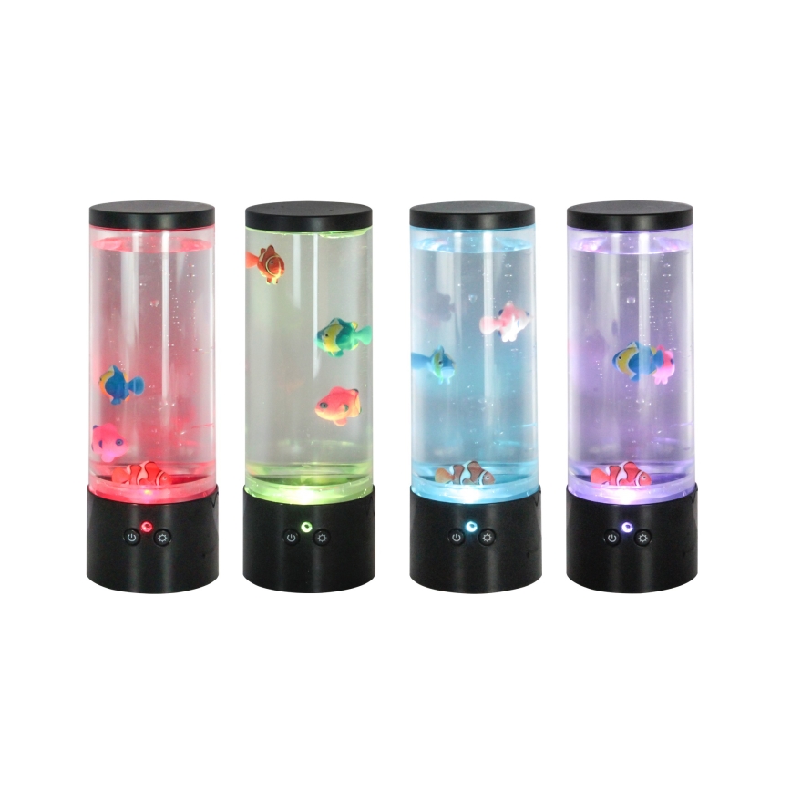 Zuma Line - LED RGB Stmievateľná stolná lampa LED/1W/5V + diaľkové ovládanie
