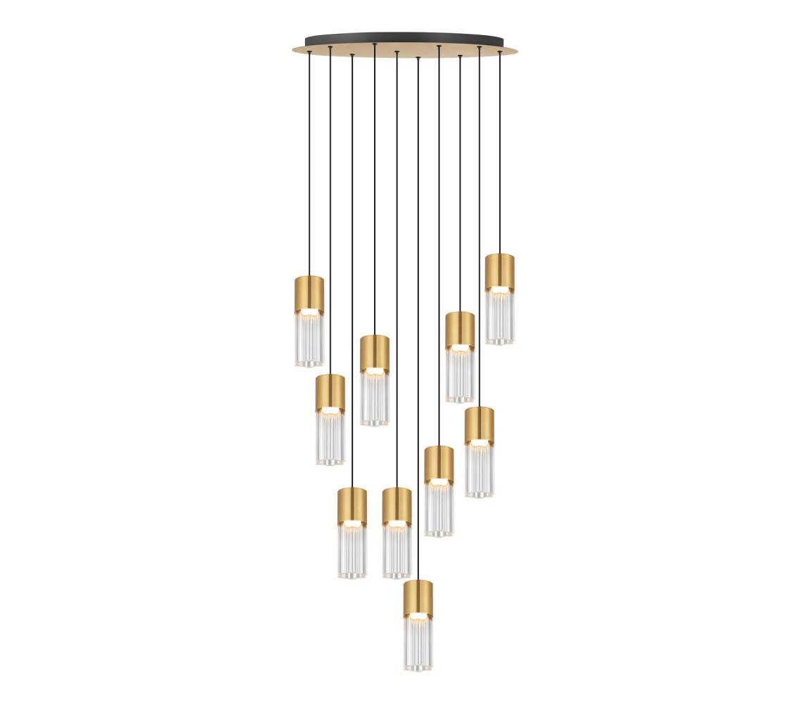 Zuma Line 003064-034738 - LED závesný luster na lanku IGGLY LED/50W/230V zlatý 003064-034738
