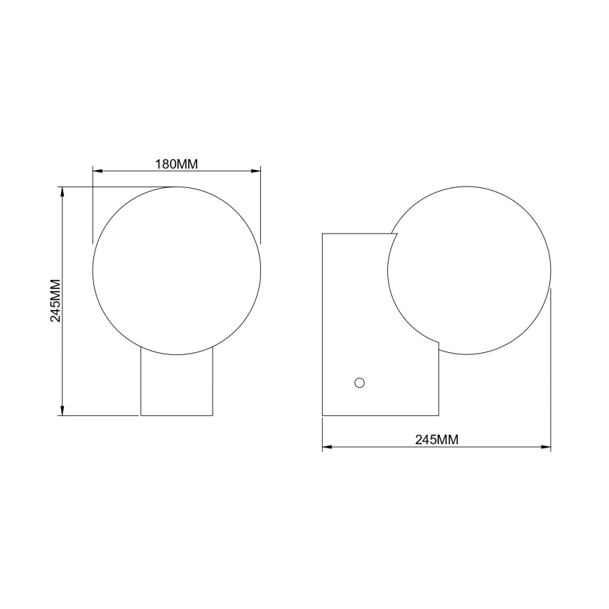 Zuma Line - Nástenné svietidlo 1xE27/25W/230V zlaté