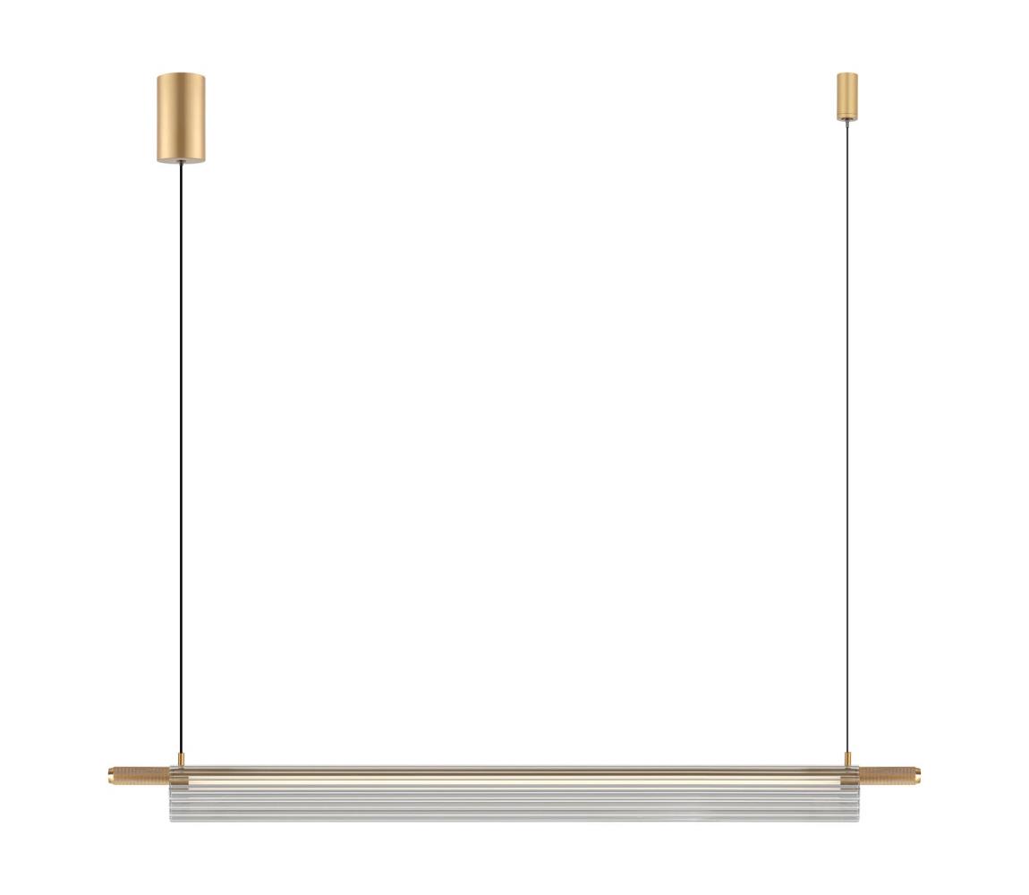 Zuma Line 003064-034746 - LED luster na lankách ARCUS LED/14W/230V zlatý DU31835/14W