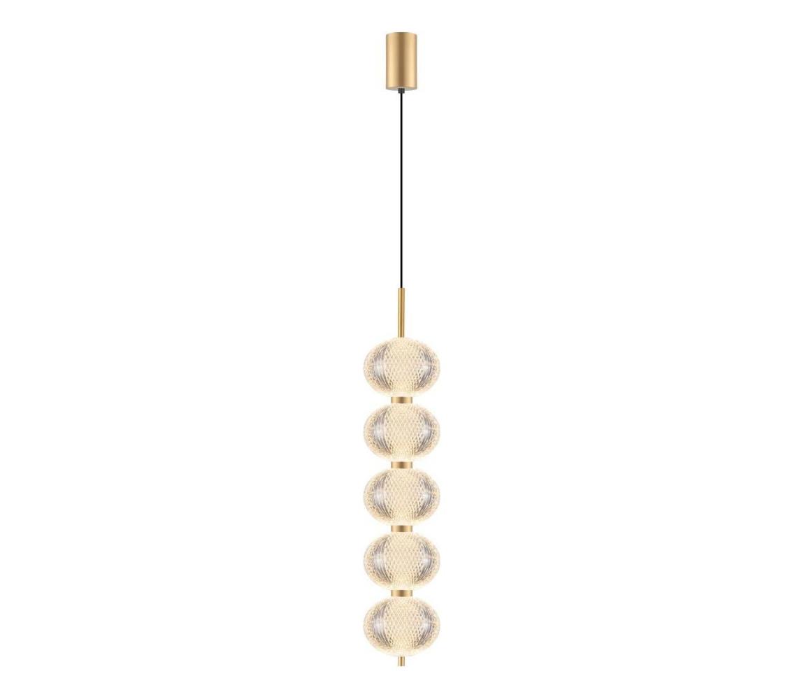 Zuma Line 003064-034756 - LED luster na lanku GALATEA LED/30W/230V zlatý DU31359/30W