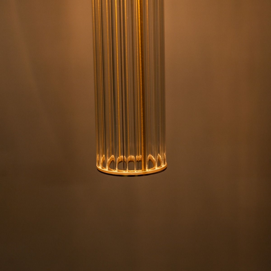 Zuma Line - Závesný luster na lanku 1xE14/7W/230V zlatý