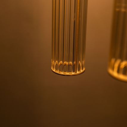 Zuma Line - Luster na lanku 3xE14/7W/230V zlatý