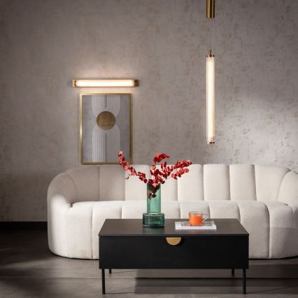Zuma Line - Stmievateľný LED luster na lanku LED/26W/230V 2700-6500K zlatá + diaľkové ovládanie