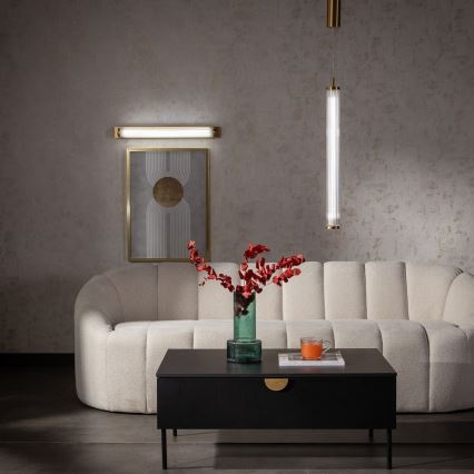 Zuma Line - Stmievateľný LED luster na lanku LED/26W/230V 2700-6500K zlatá + diaľkové ovládanie