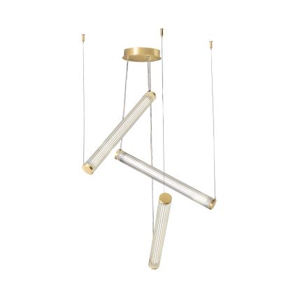 Zuma Line - stmievateľný LED luster na lanku LED/64W/230V 2700-6500K zlatý + diaľkové ovládanie