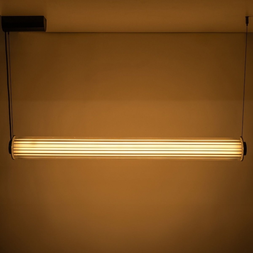 Zuma Line - LED stmievateľný luster na lankách LED/39W/230V 2700-6500K čierny + diaľkové ovládanie