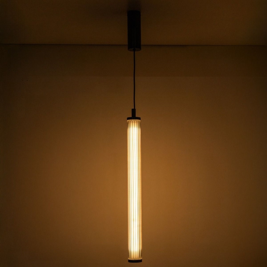 Zuma Line - LED stmievateľný luster na lanku LED/26W/230V 2700-6500K čierna + diaľkové ovládanie