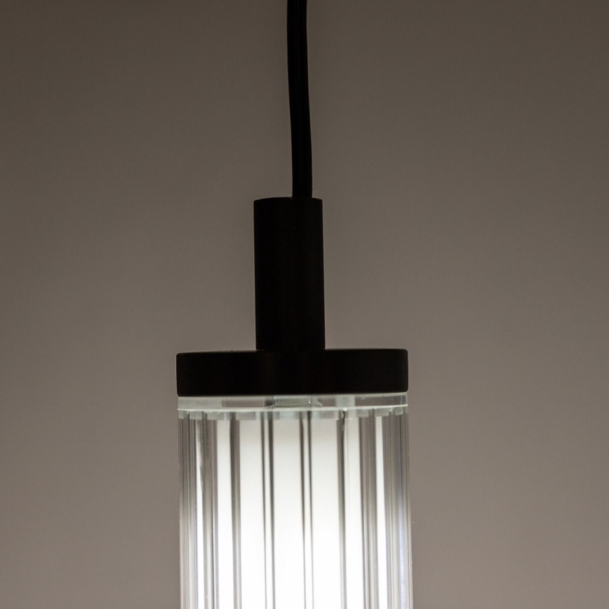 Zuma Line - LED stmievateľný luster na lanku LED/26W/230V 2700-6500K čierna + diaľkové ovládanie