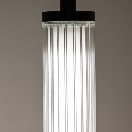Zuma Line - LED stmievateľný luster na lanku LED/26W/230V 2700-6500K čierna + diaľkové ovládanie