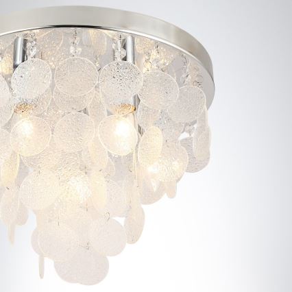Zuma Line - Prisadený luster 5xE14/40W/230V lesklý chróm
