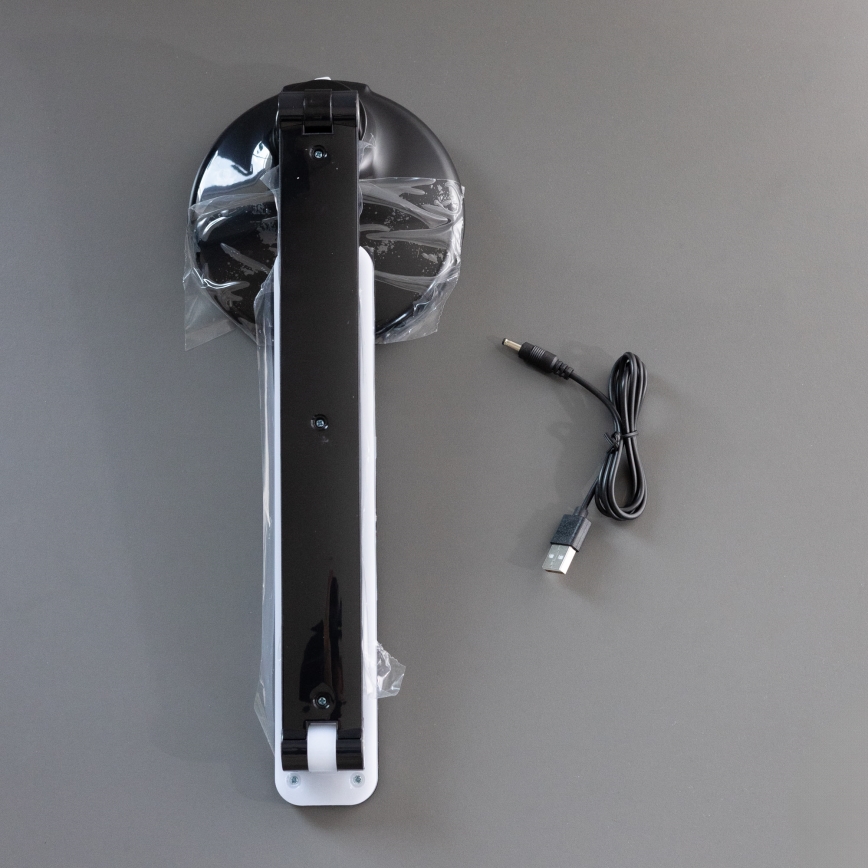 Zuma Line - LED Nabíjacia stolná lampa LED/6W/1200 mAh 3000/4500/6000K CRI 90 čierna