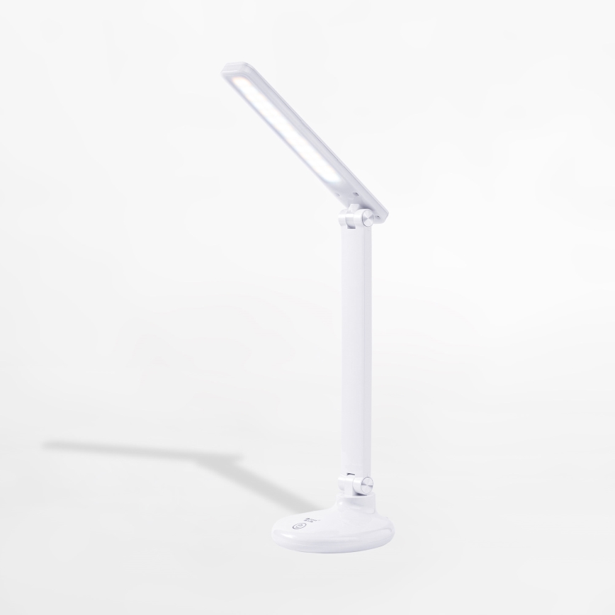 Zuma Line - LED Nabíjacia stolná lampa LED/6W/1200 mAh 3000/4500/6000K CRI 90 biela