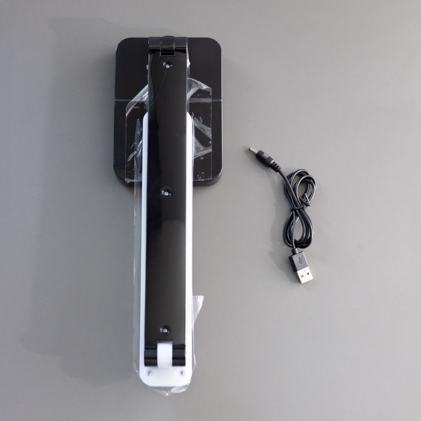 Zuma Line - LED Nabíjacia stolná lampa LED/8W/1200 mAh 3000/4500/6000K CRI 90 čierna