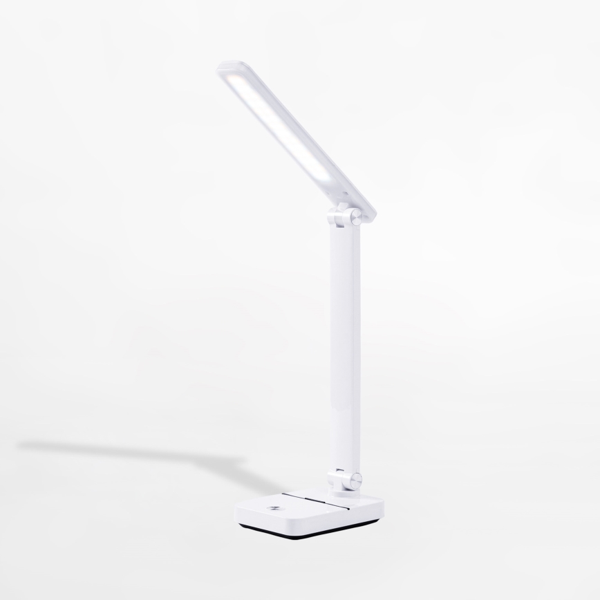 Zuma Line - LED Nabíjacia stolná lampa LED/8W/1200 mAh 3000/4500/6000K CRI 90 biela