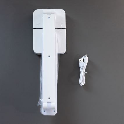 Zuma Line - LED Nabíjacia stolná lampa LED/8W/1200 mAh 3000/4500/6000K CRI 90 biela