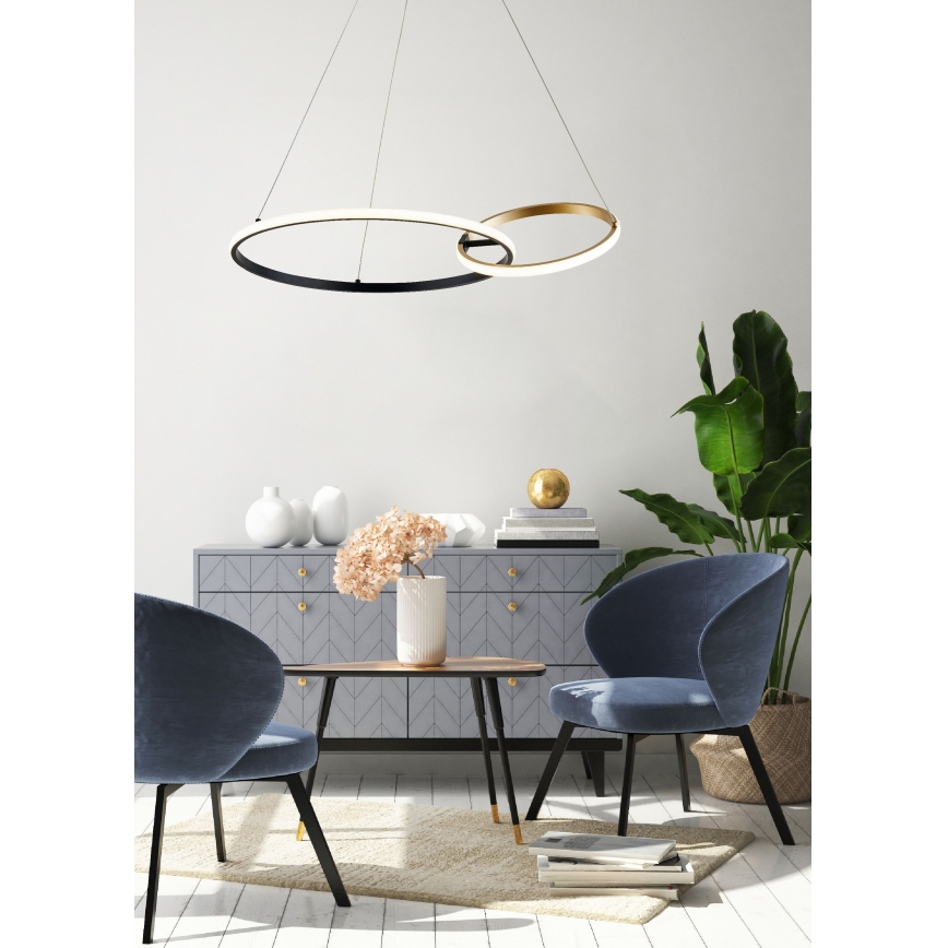 Zuma Line - LED Luster na lanku LED/36W/230V 3000/4000/6000K zlatá