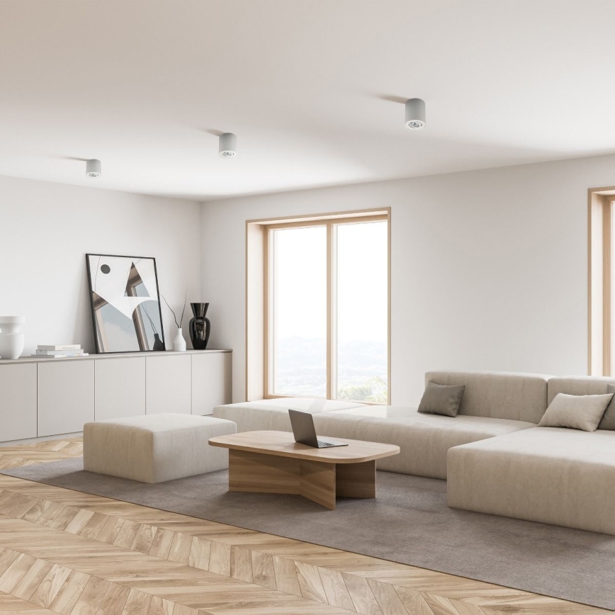 Zuma Line - LED RGBW Stmievateľné bodové svietidlo 1xGU10/4,8W/230V biela + diaľkové ovládanie