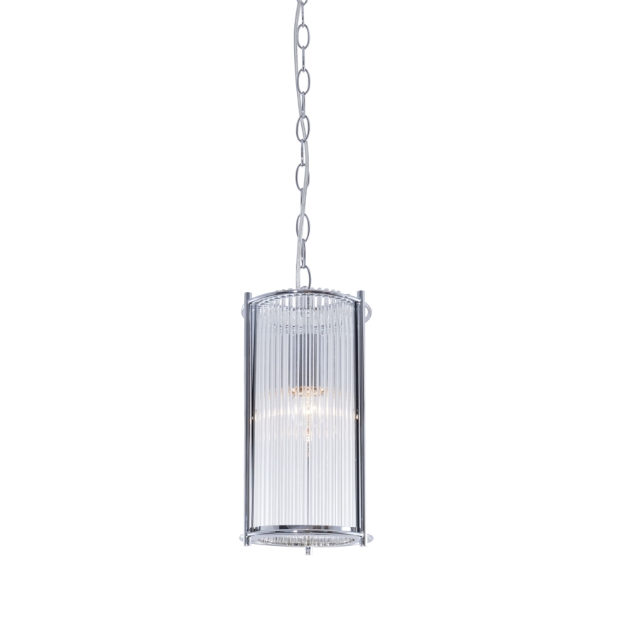 Zuma Line - Luster na reťazi 1xE27/40W/230V lesklý chróm