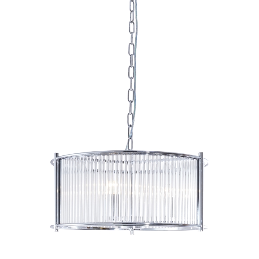 Zuma Line - Luster na reťazi 3xE27/40W/230V lesklý chróm