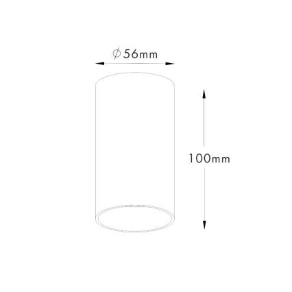 Zuma Line - Bodové svietidlo 1xGU10/50W/230V biela