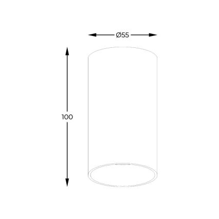 Zuma Line - LED RGBW stmievateľné bodové svietidlo 1xGU10/4,8W/230V biele + diaľkové ovládanie