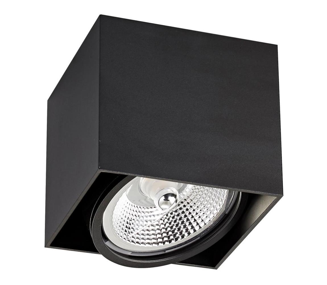 Zuma Line Zuma Line ACGU10-115 - Bodové svietidlo BOX 1 1xGU10-ES111/15W/230V čierna