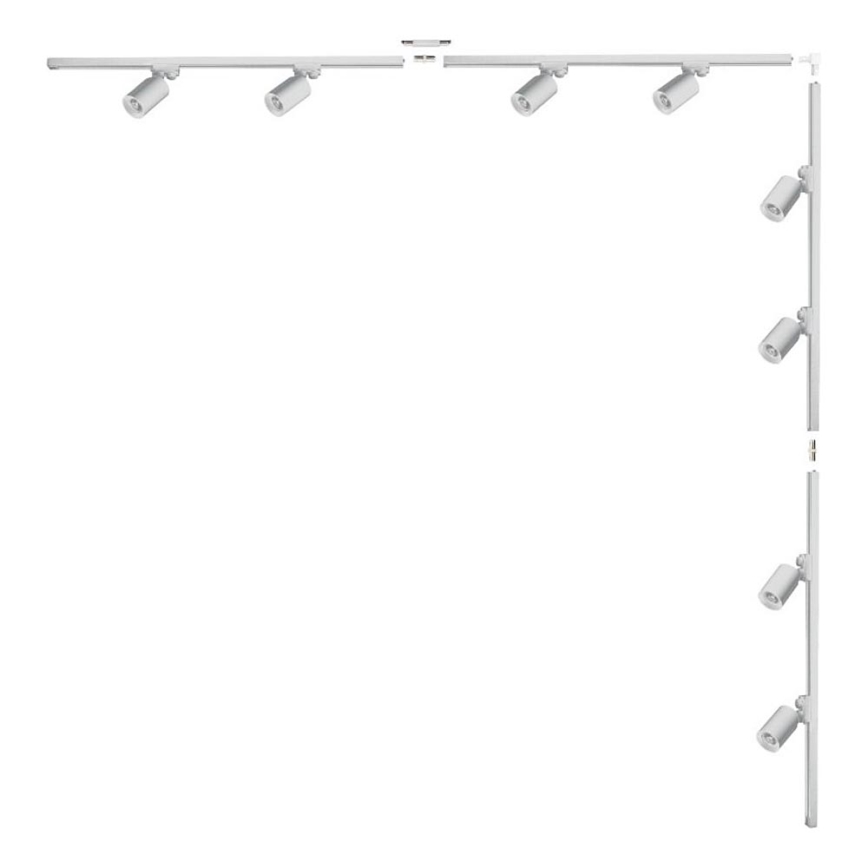 Zuma Line - Bodové svietidlo v lištovom systéme 8xGU10/35W/230V biela