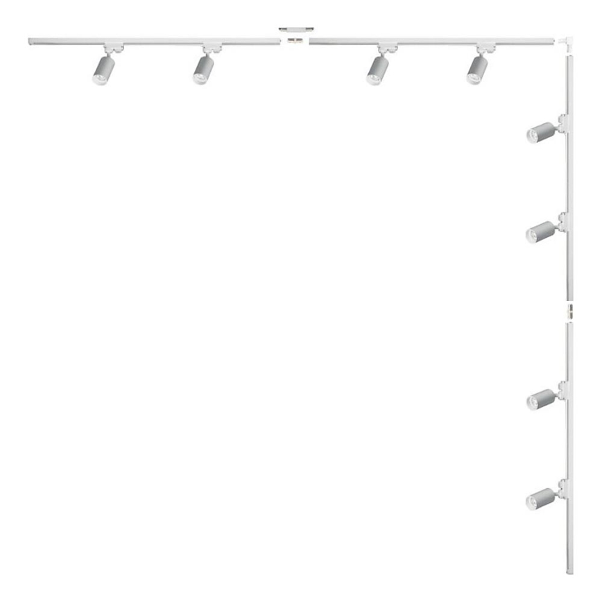 Zuma Line - Bodové svietidlo v lištovom systéme 8xGU10/35W/230V biele