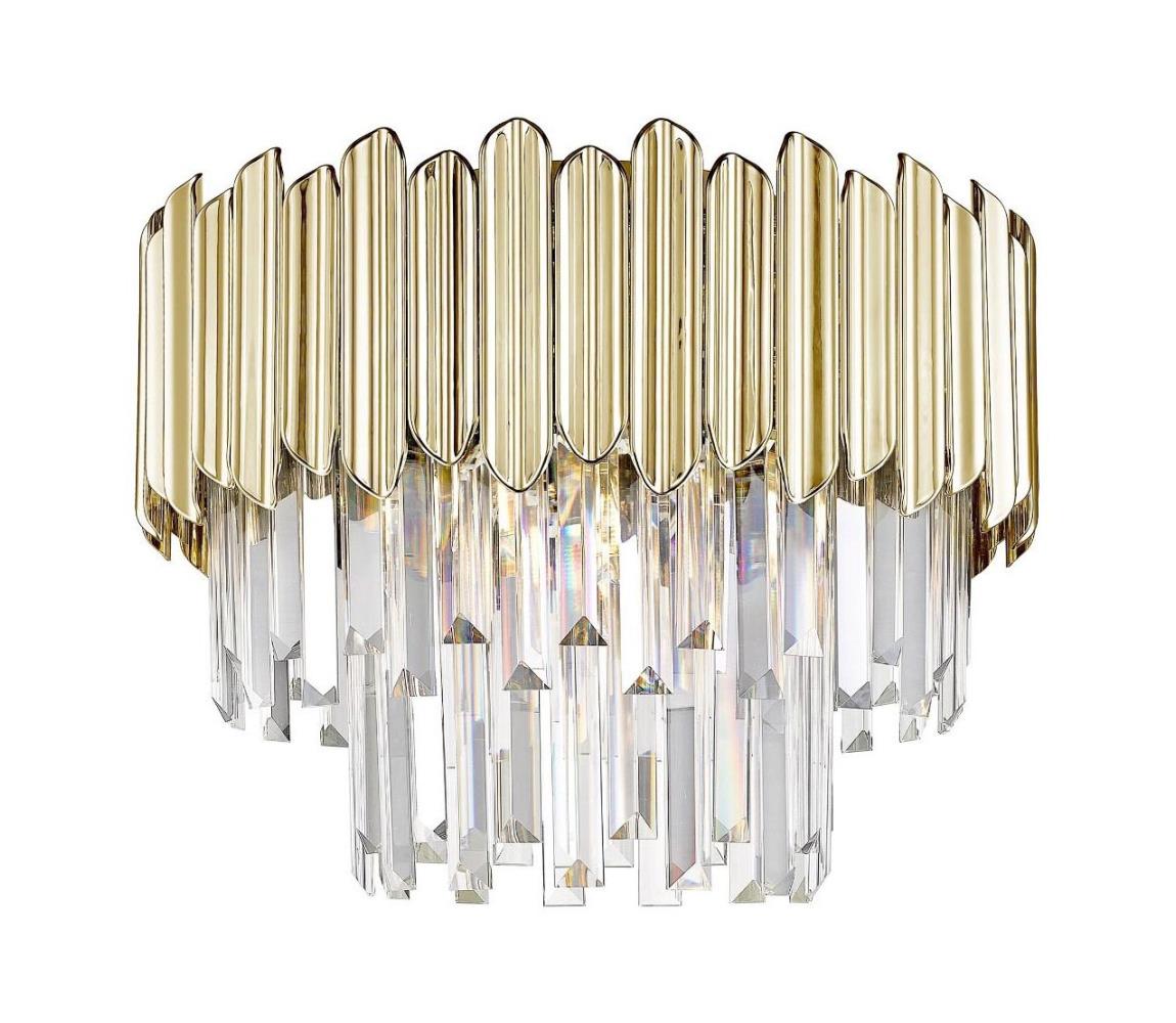 Zuma Line Zuma Line C0535-05B-F4J7- Krištáľové stropné svietidlo GLADIUS 5xE14/40W/230V zl.