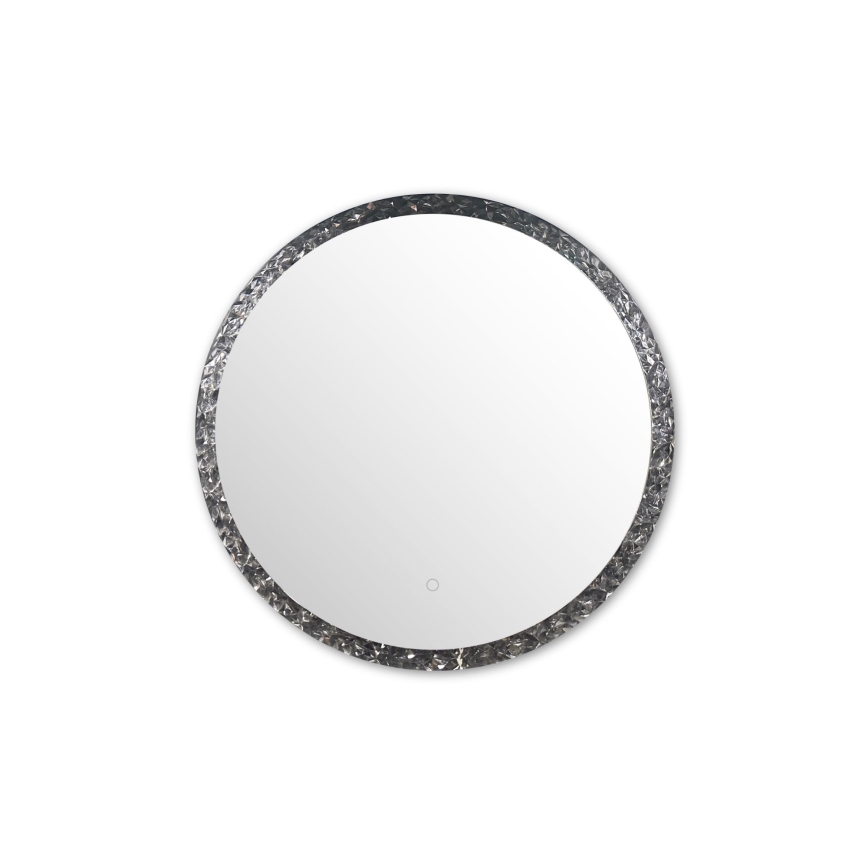 Zuma Line - LED Kúpeľňové nástenné zrkadlo s podsvietením LED/24W/230V 3000/4000/6000K pr. 60 cm IP44 lesklý chróm