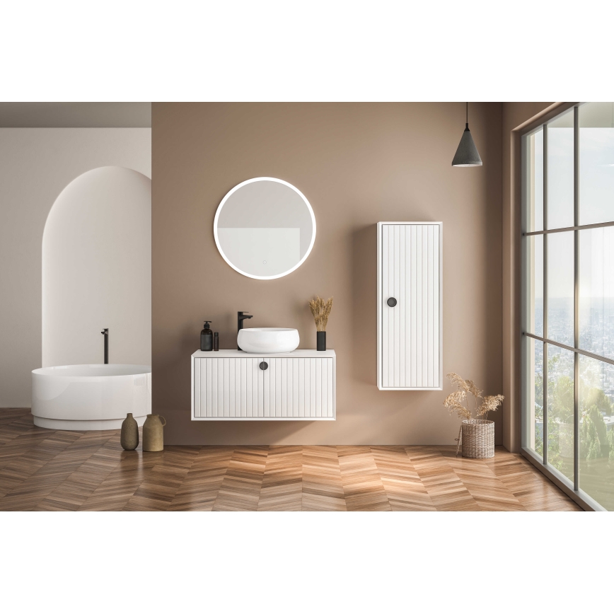 Zuma Line - LED kúpeľňové nástenné zrkadlo s podsvietením LED/36W/230V 3000/4000/6000K pr. 80 cm IP44