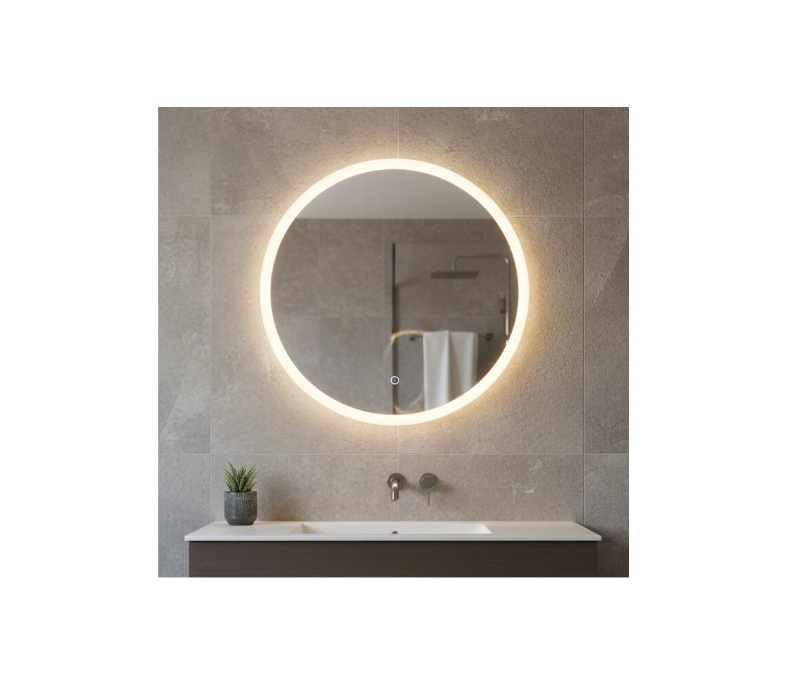 Zuma Line D2311 - LED kúpeľňové zrkadlo s podsvietením 24W/230V 3000/4000/6000K IP44 biela D2311