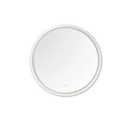 Zuma Line - LED Kúpeľňové nástenné zrkadlo s podsvietením LED/24W/230V 3000/4000/6000K pr. 60 cm IP44 biela/zlatá