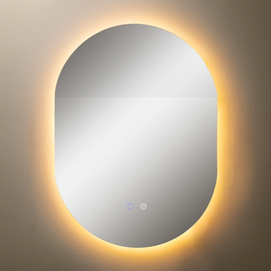 Zuma Line - LED Kúpeľňové vyhrievané nástenné zrkadlo s podsvietením LED/24W/230V 3000/4000/6000K 70x50 cm IP44