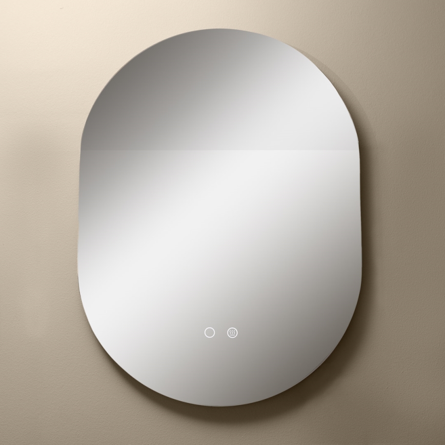 Zuma Line - LED Kúpeľňové vyhrievané nástenné zrkadlo s podsvietením LED/24W/230V 3000/4000/6000K 70x50 cm IP44